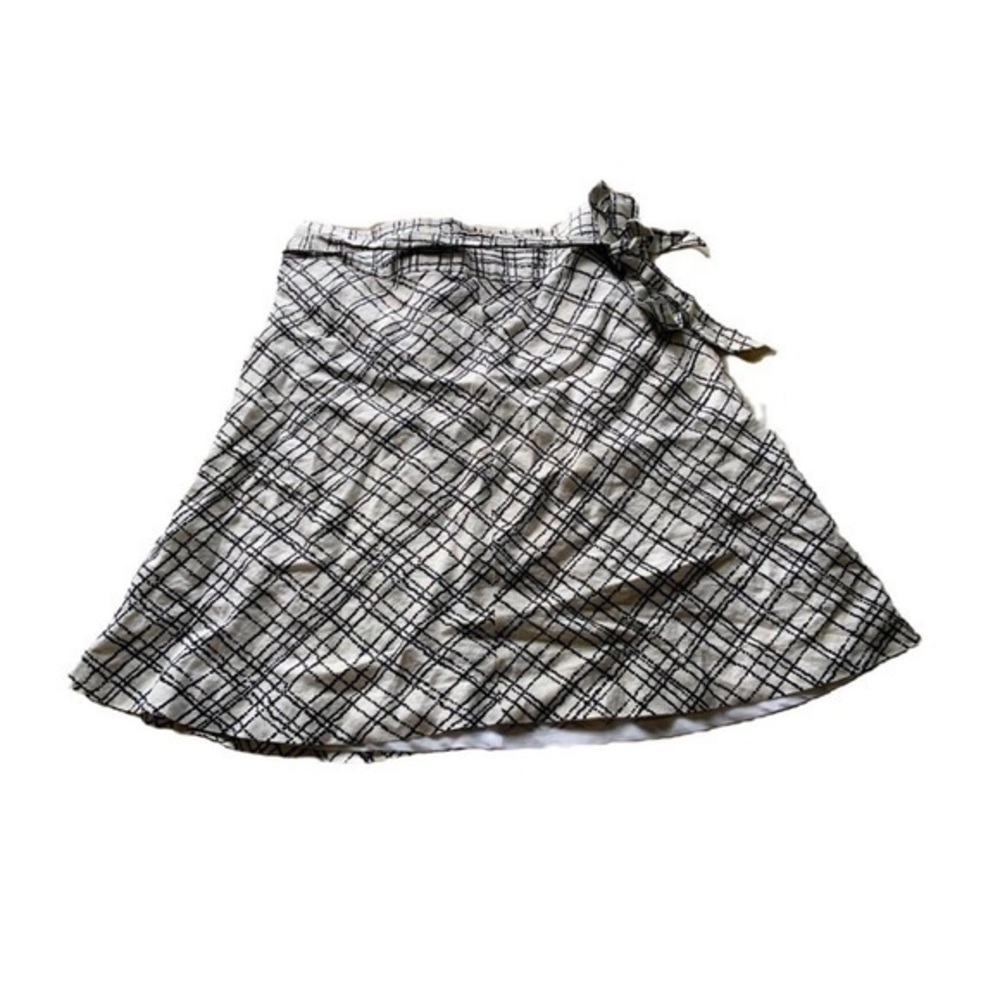 Vintage Plaid Coquette Midi Skirt